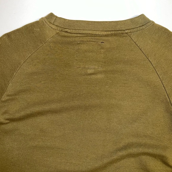 BoohooMAN Men’s Crew Neck Long Sleeve Sweatshirt Olive Green Sz L - Picture 10 of 12